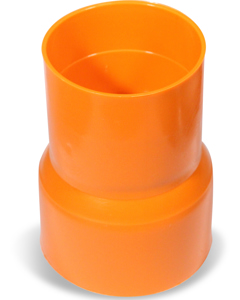 Connecting sleeve 60-63/75 HDPE